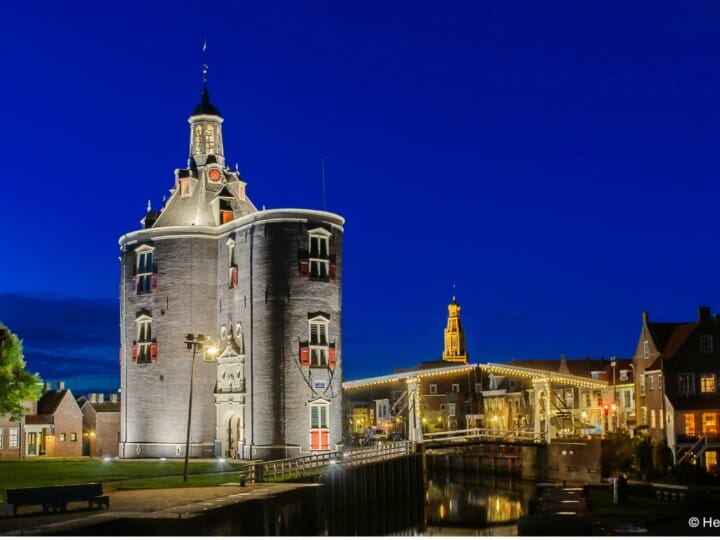 Enkhuizen by night - copyrights Henk Visser